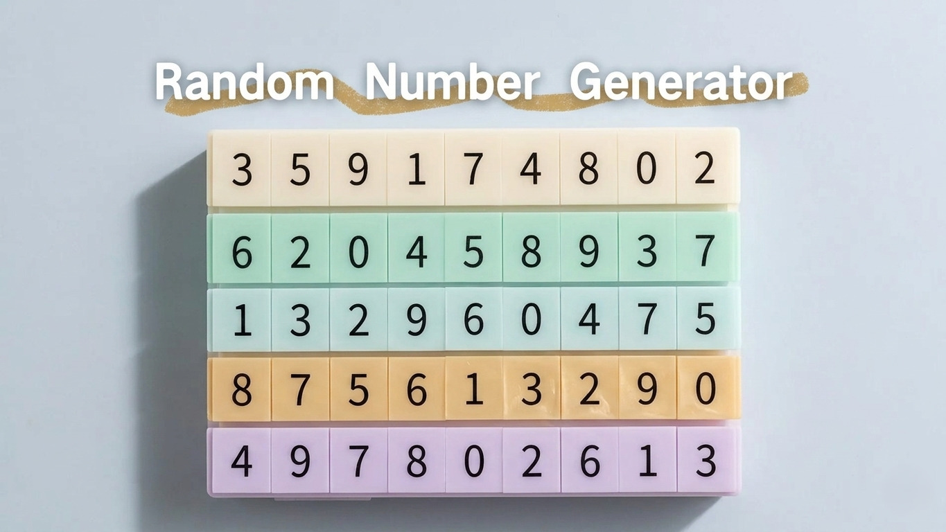 Why Use an Online Random Number Generator?