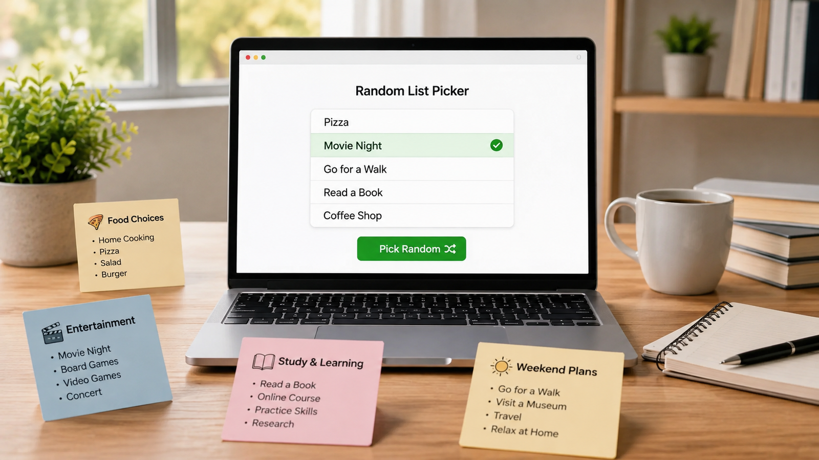 How a Random List Picker Makes Everyday Choices Easier