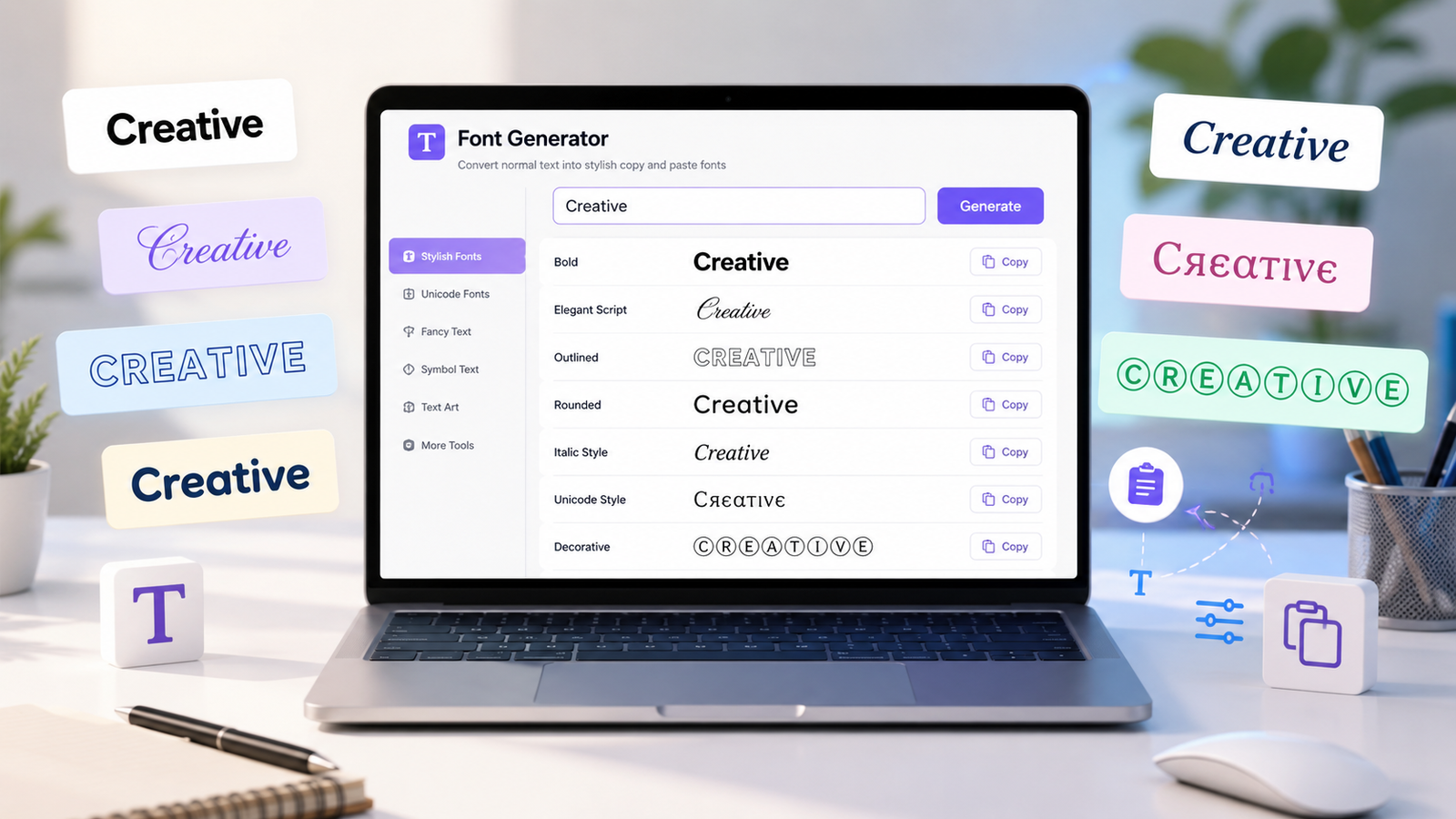 How to Use a Font Generator for Stylish Copy Paste Text