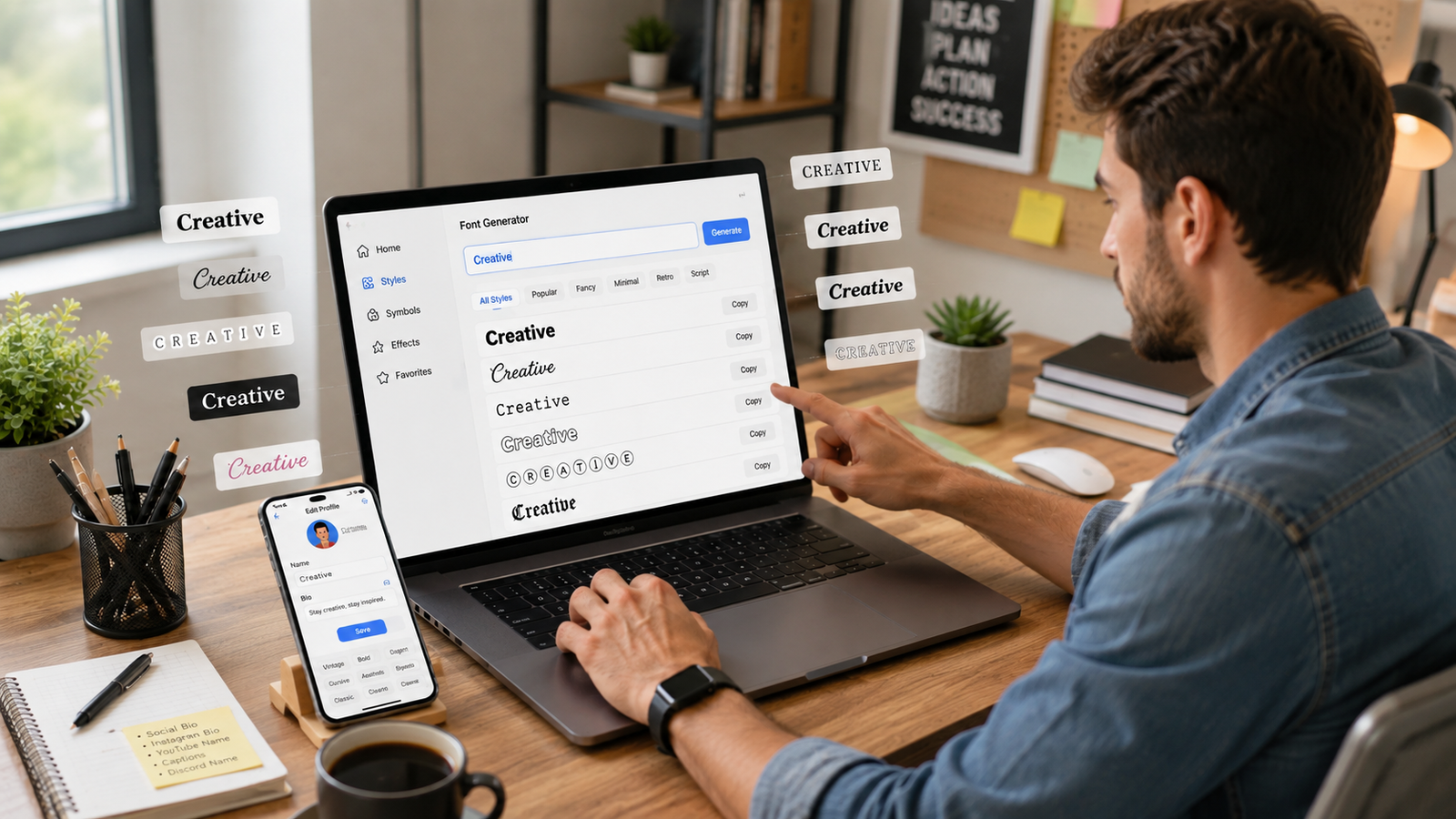 Creative Ways to Use a Font Generator Online