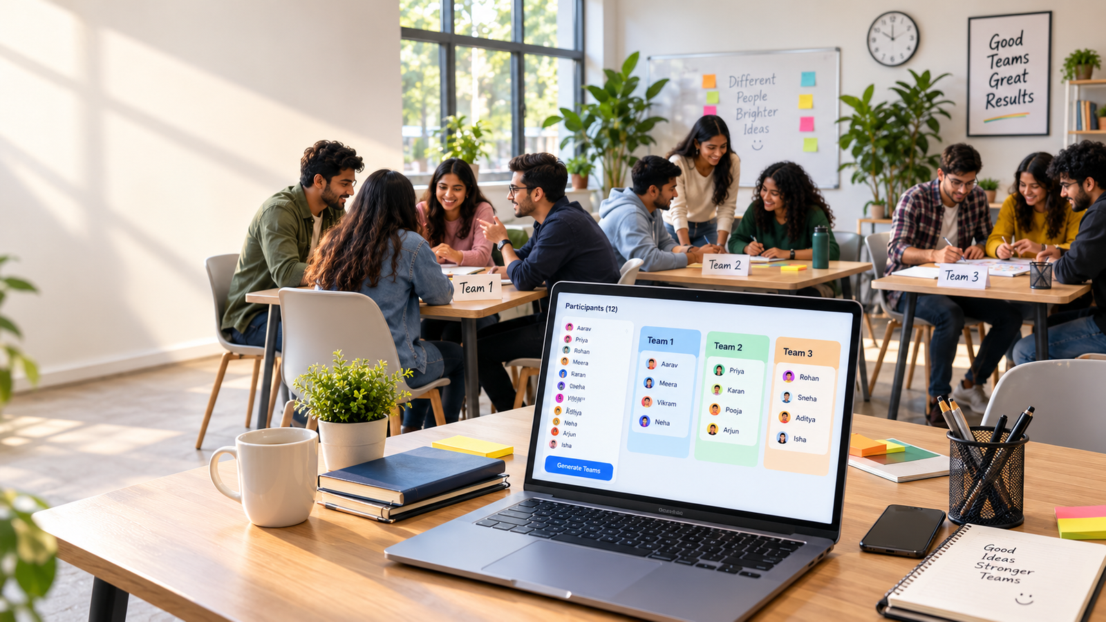 How to Make Random Teams Work Better in Any Activity